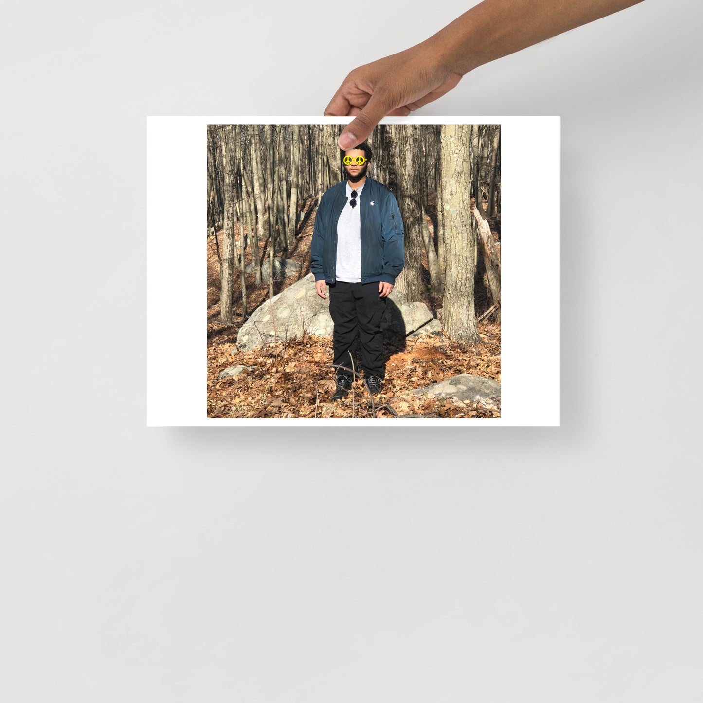 “Ted Vibes, Mourning Person” Poster