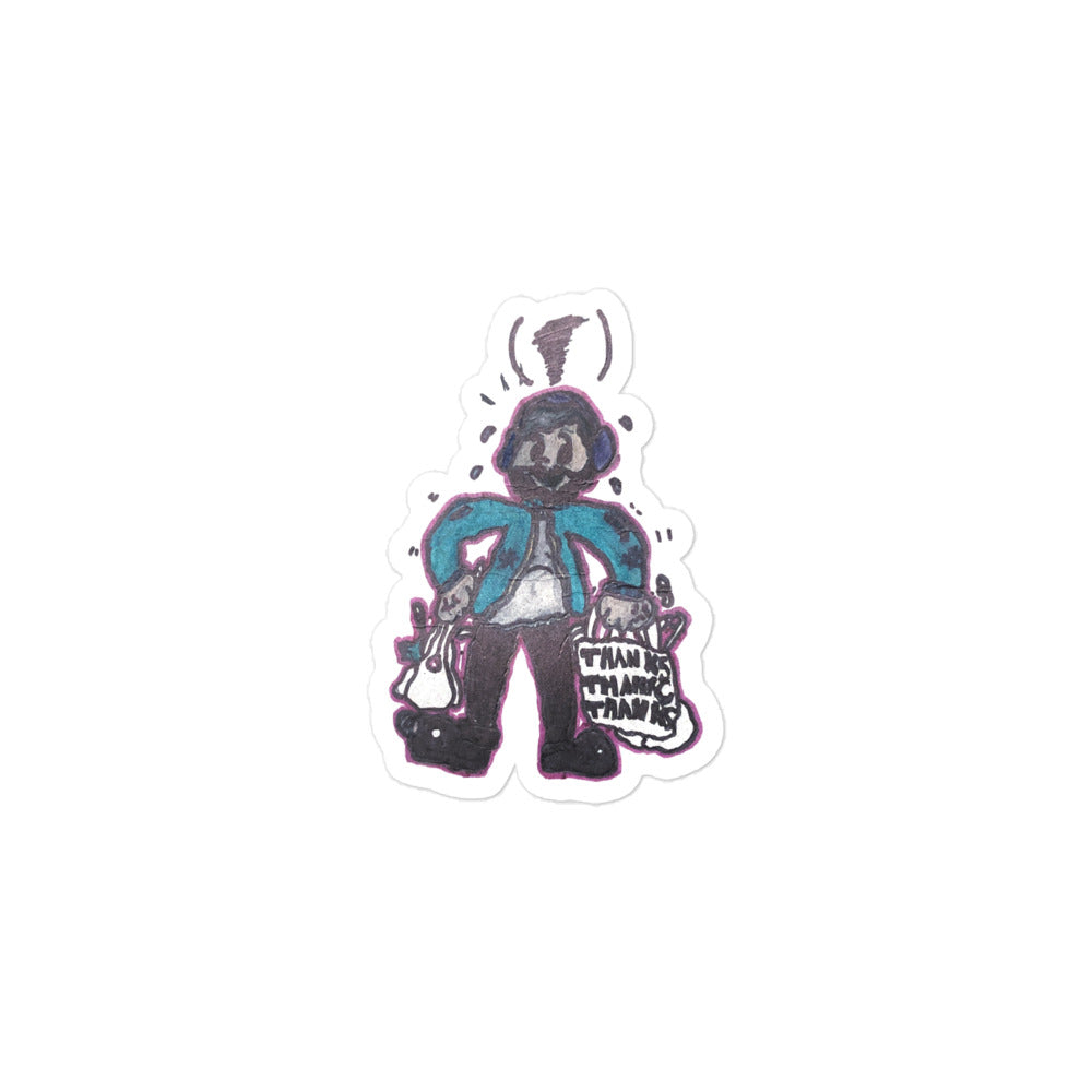 “FOOD DESERT” Stickers