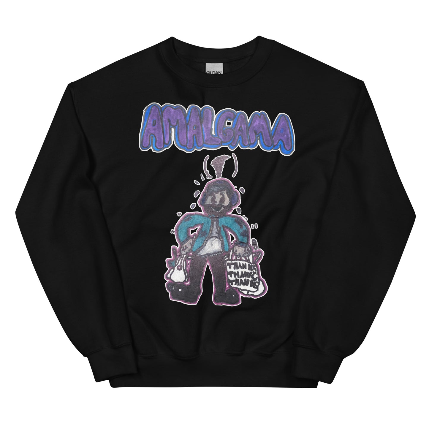 Amalgama Sweatshirt Black
