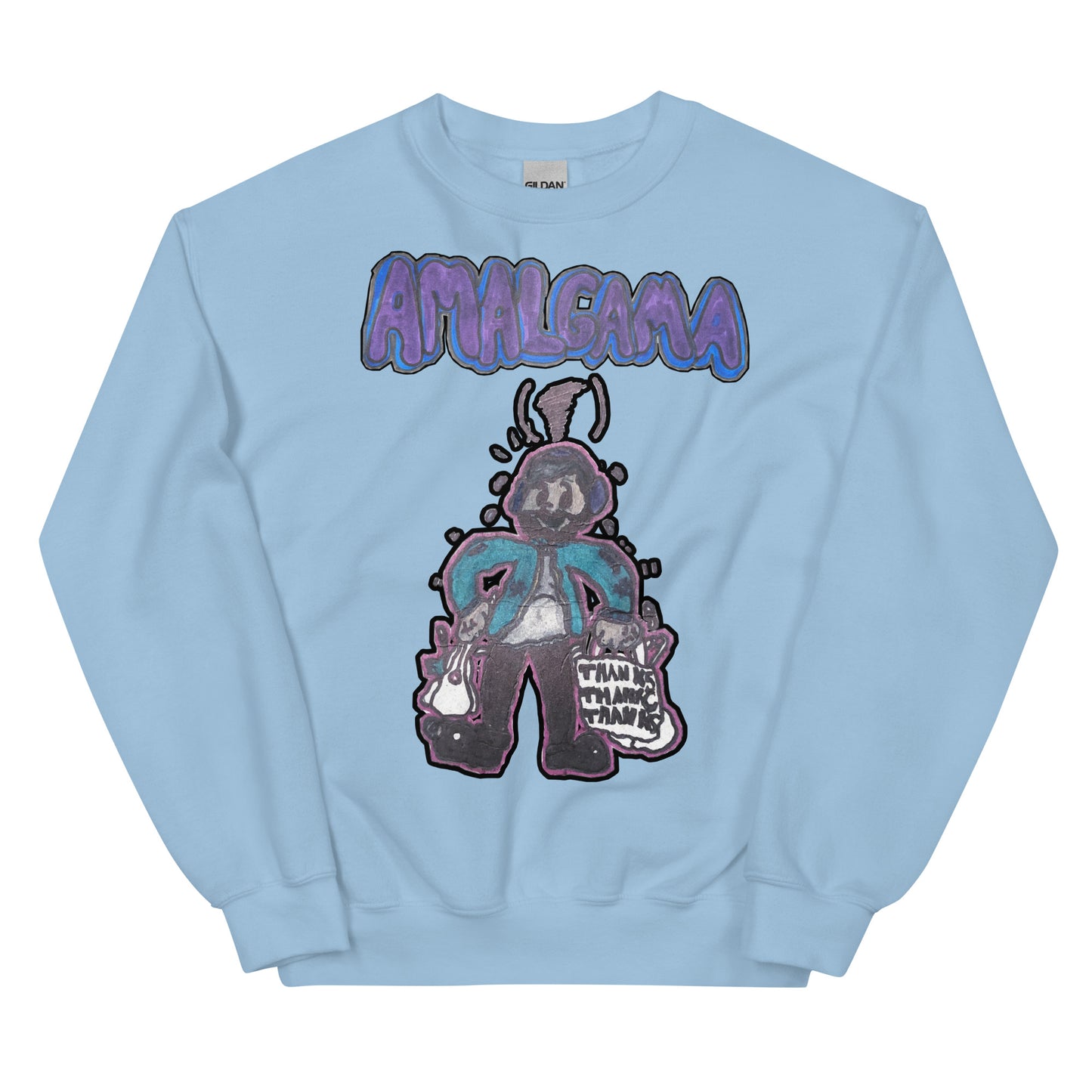 Amalgama Sweatshirt Multi-Colored