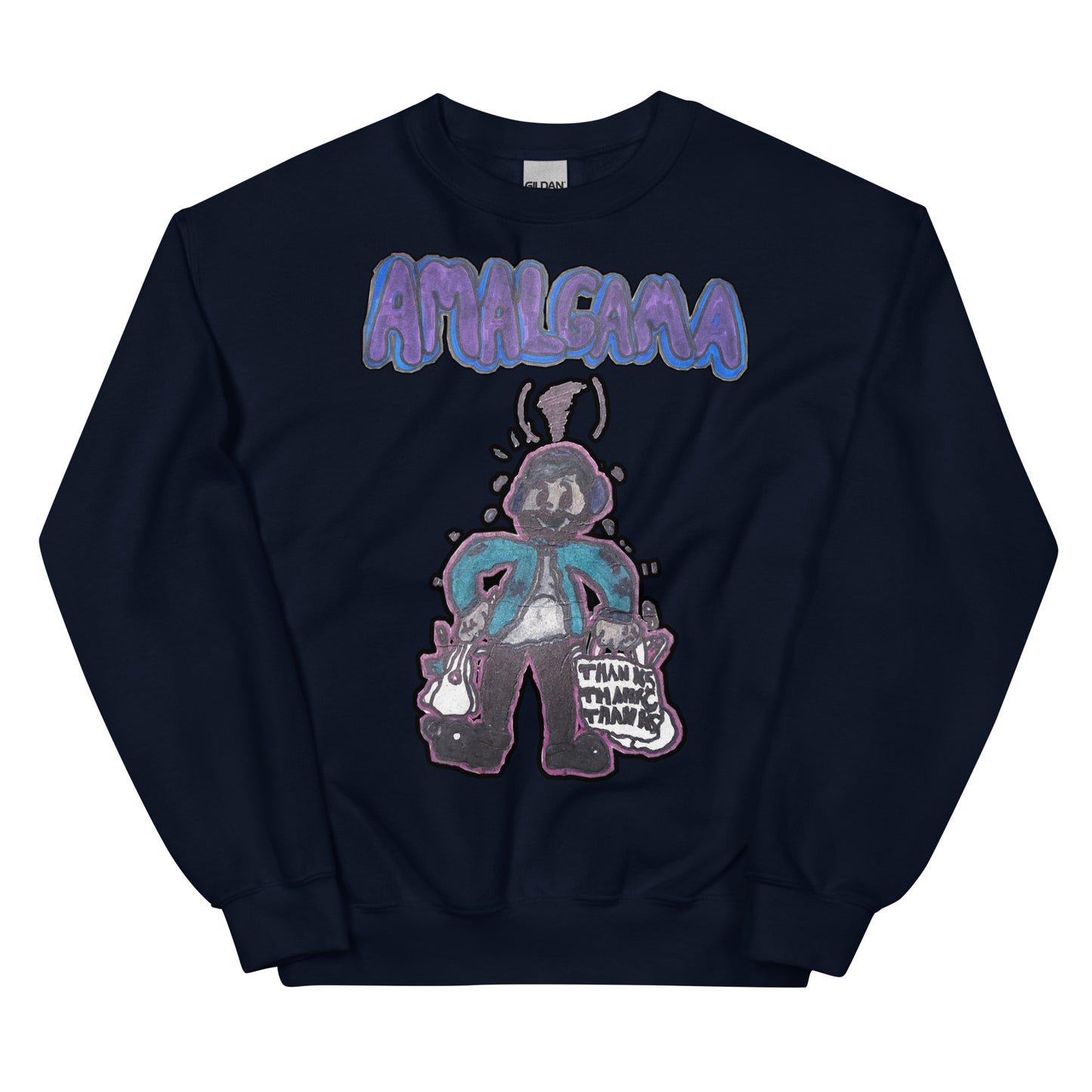 Amalgama Sweatshirt Multi-Colored