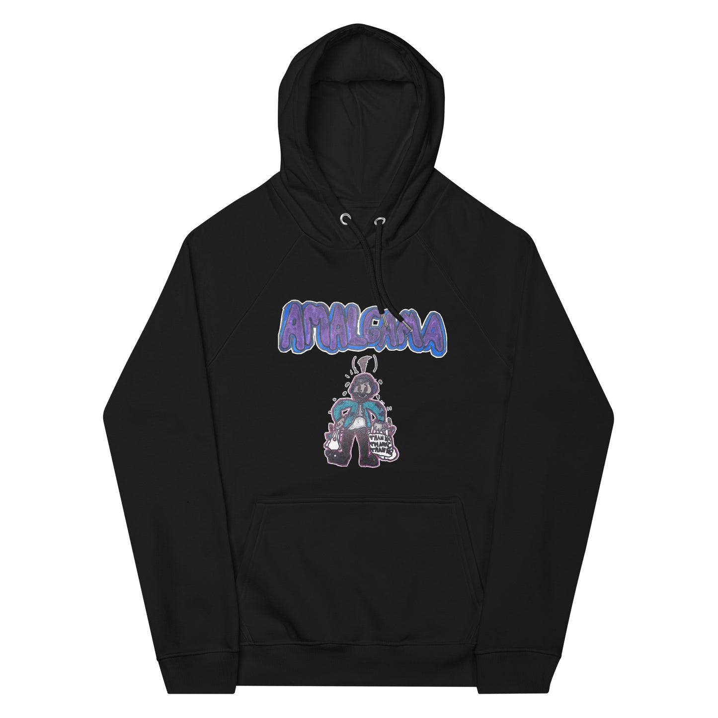 Amalgama Hoodie Black
