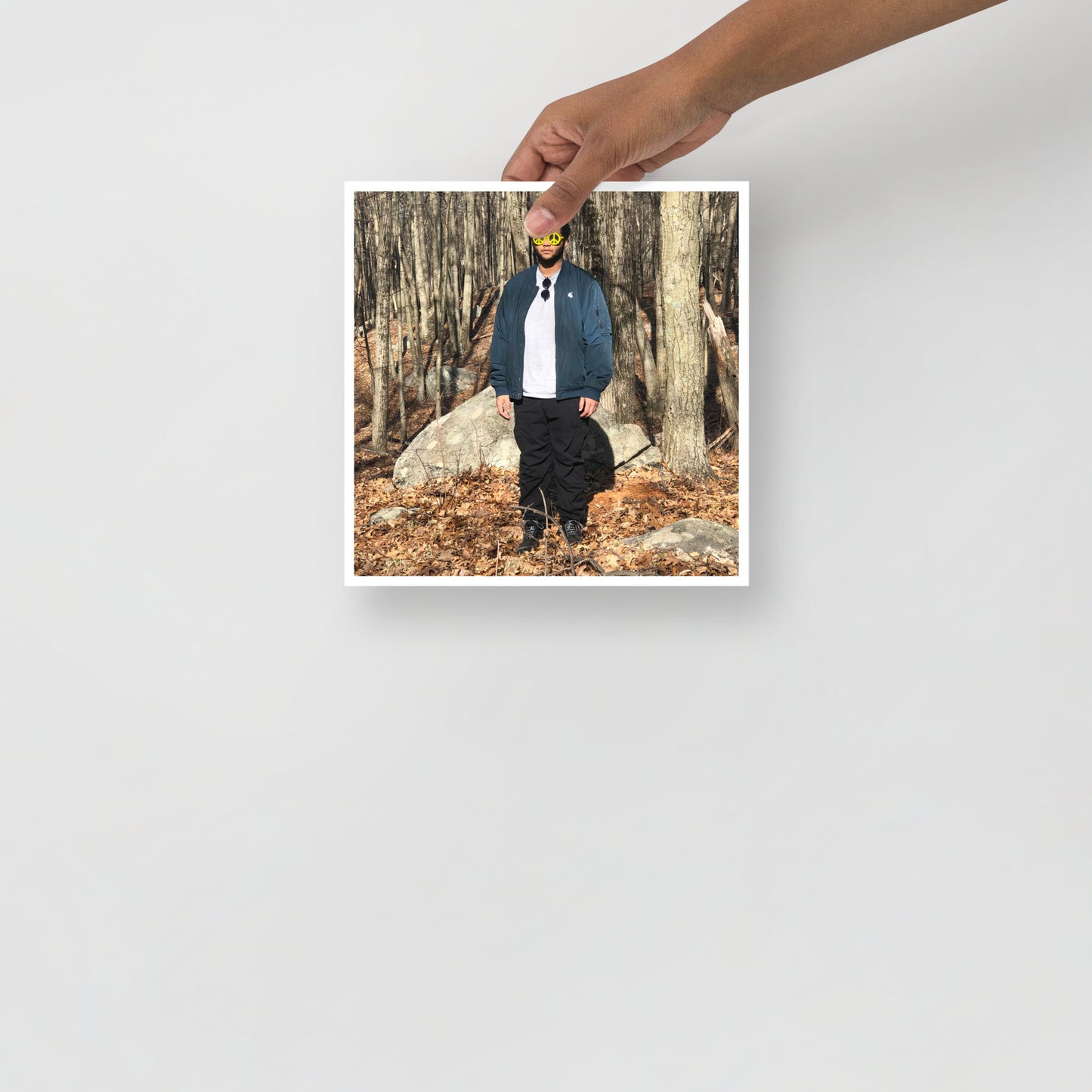 “Ted Vibes, Mourning Person” Poster