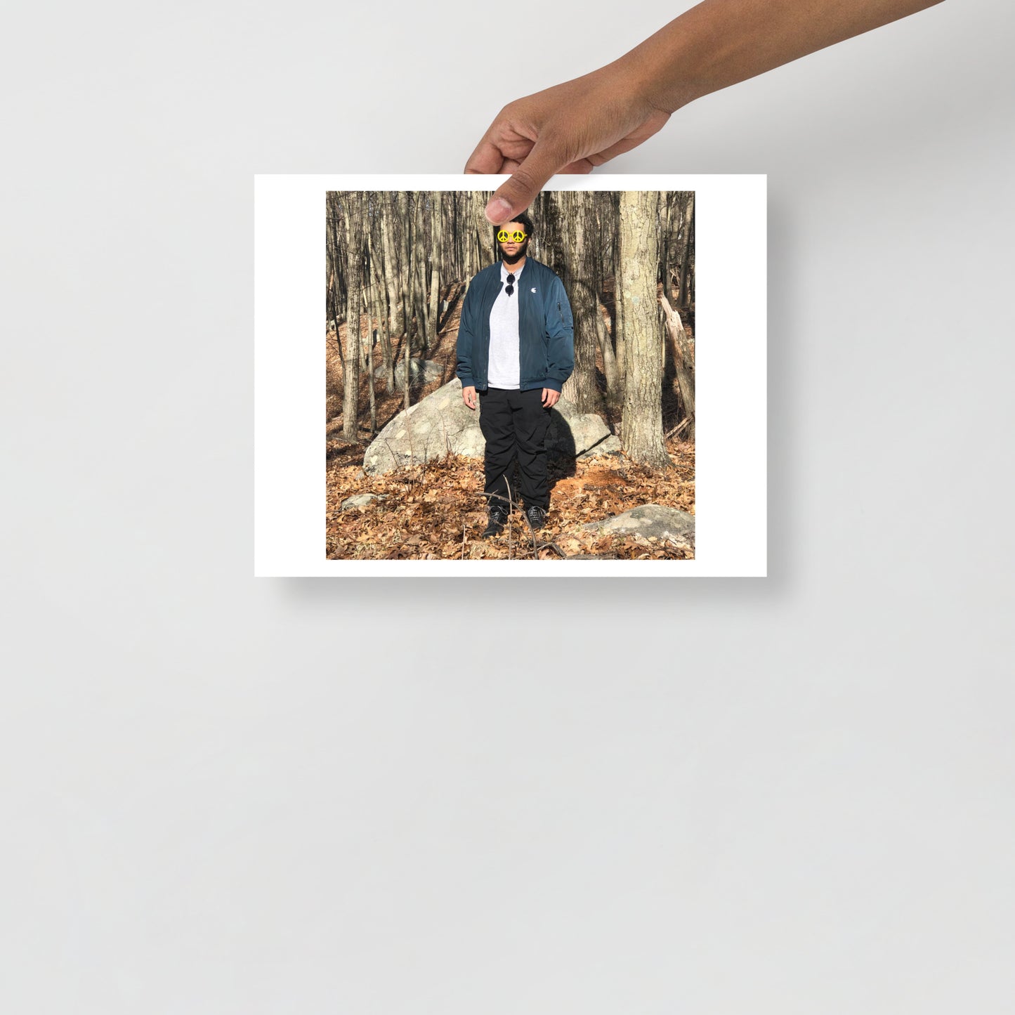 “Ted Vibes, Mourning Person” Poster