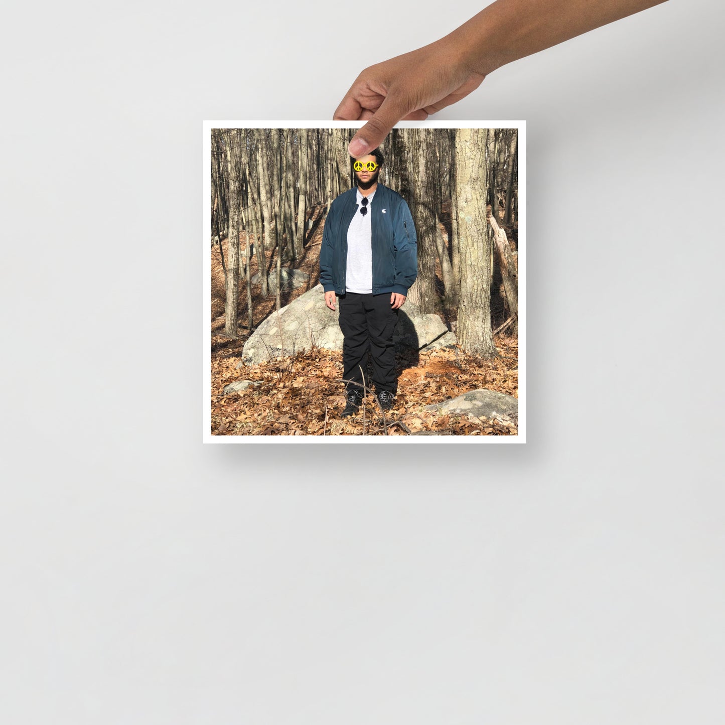 “Ted Vibes, Mourning Person” Poster