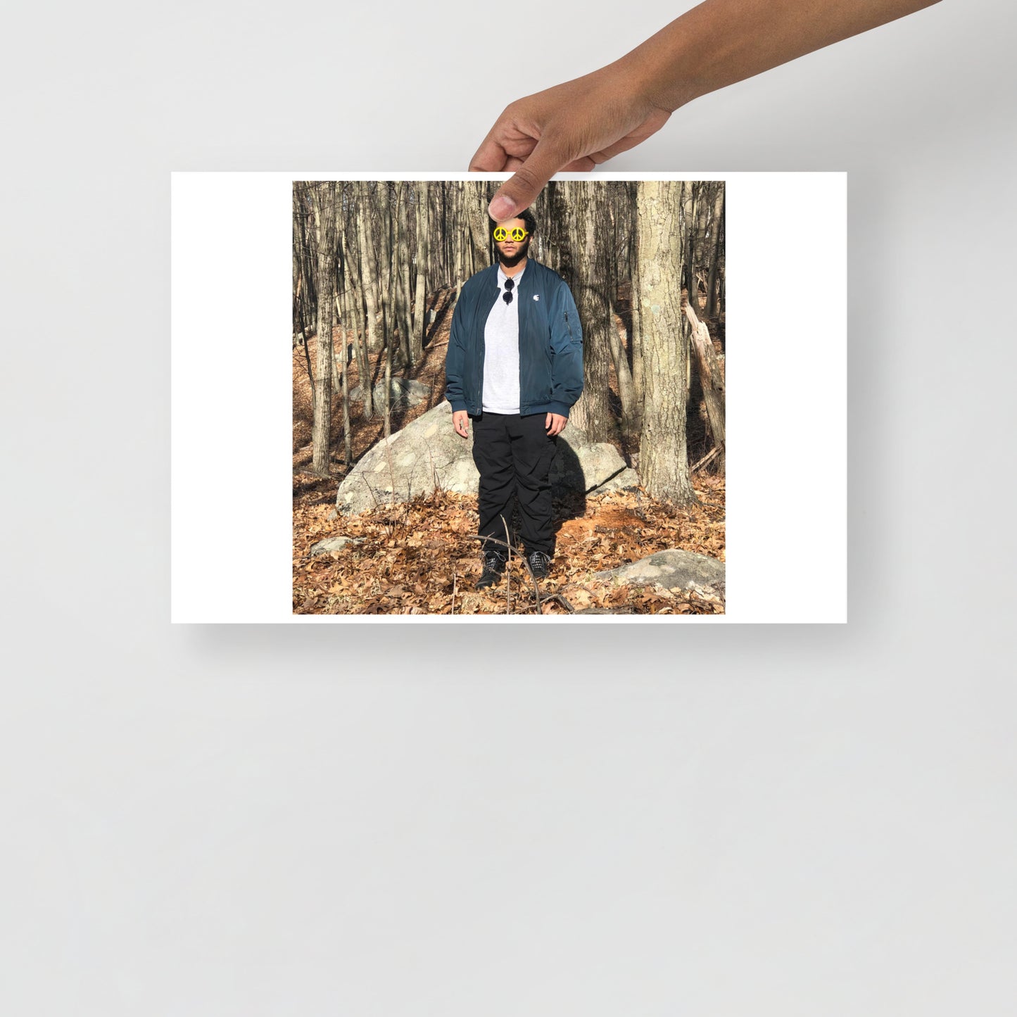 “Ted Vibes, Mourning Person” Poster