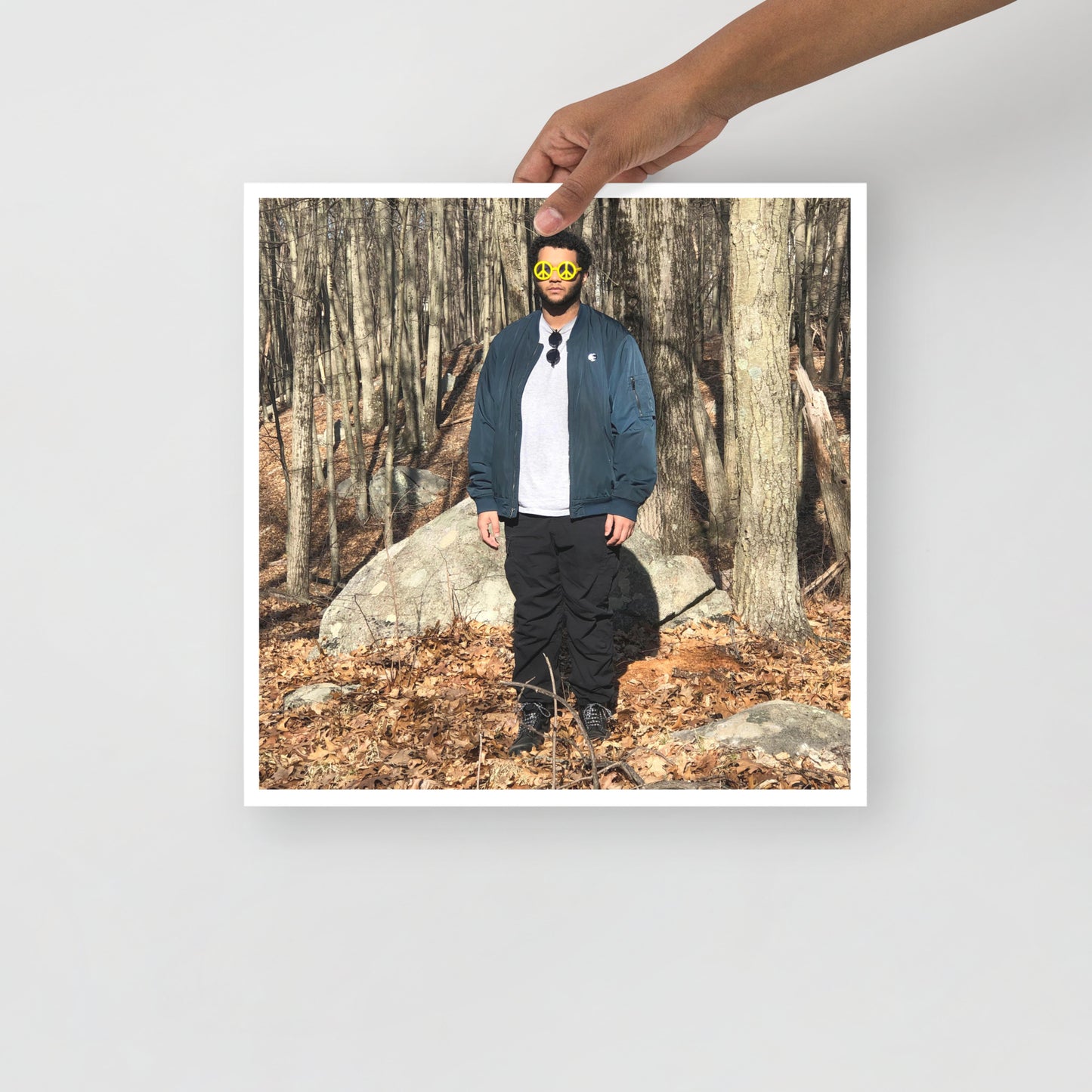 “Ted Vibes, Mourning Person” Poster