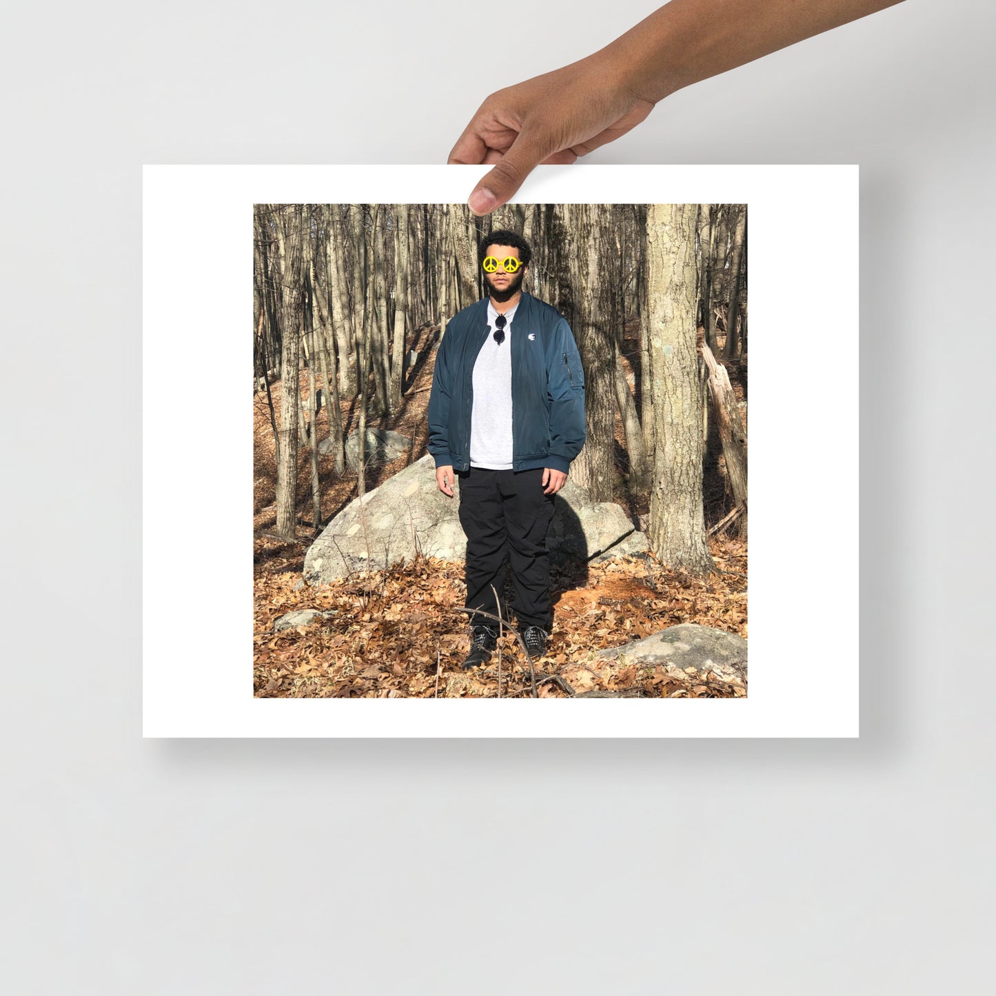 “Ted Vibes, Mourning Person” Poster