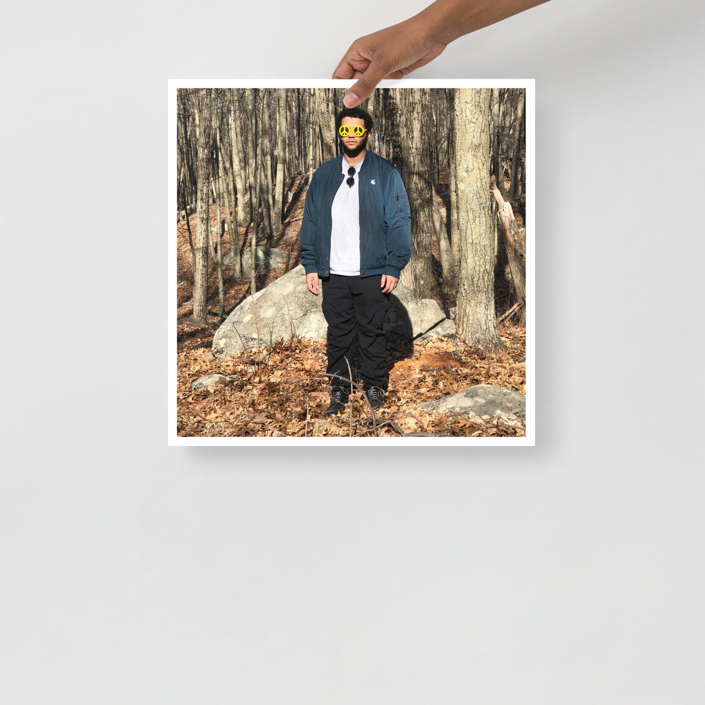 “Ted Vibes, Mourning Person” Poster