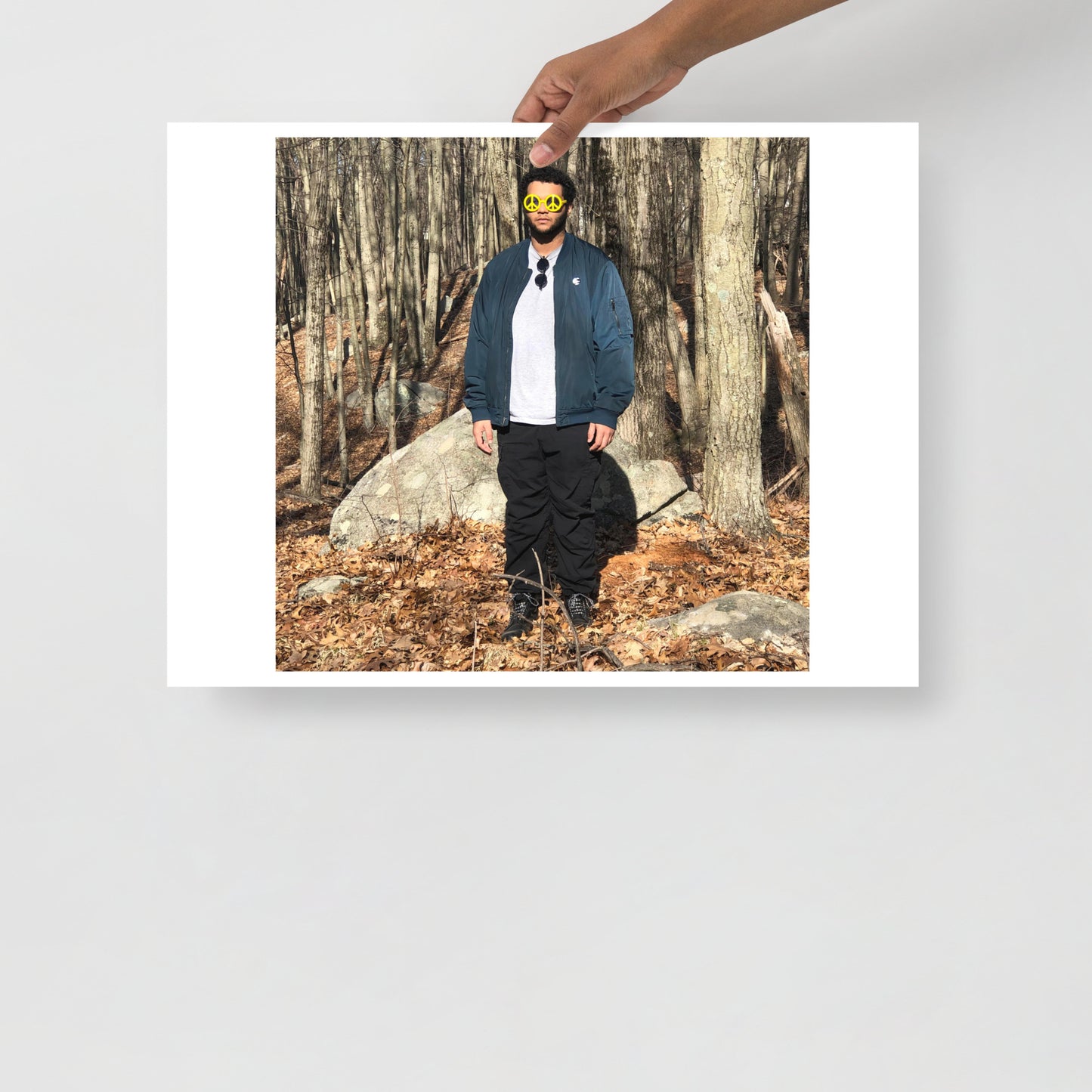 “Ted Vibes, Mourning Person” Poster