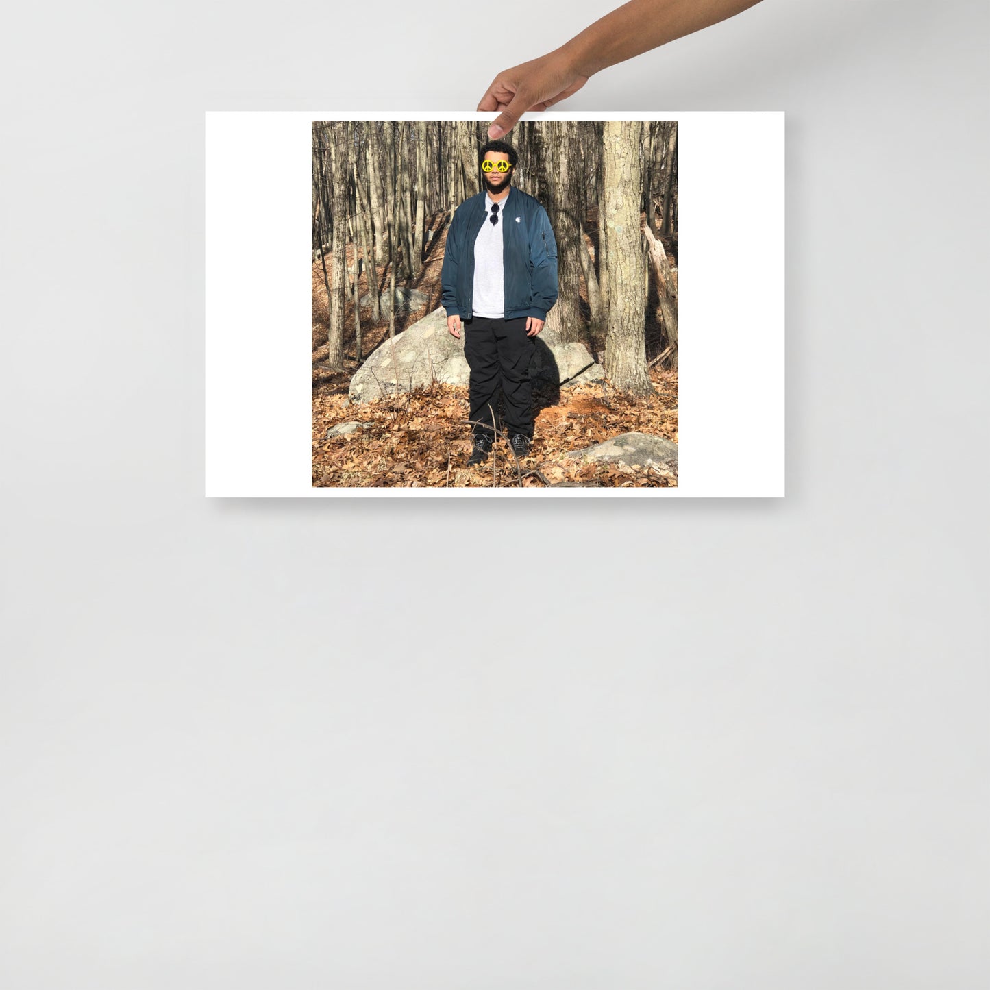 “Ted Vibes, Mourning Person” Poster
