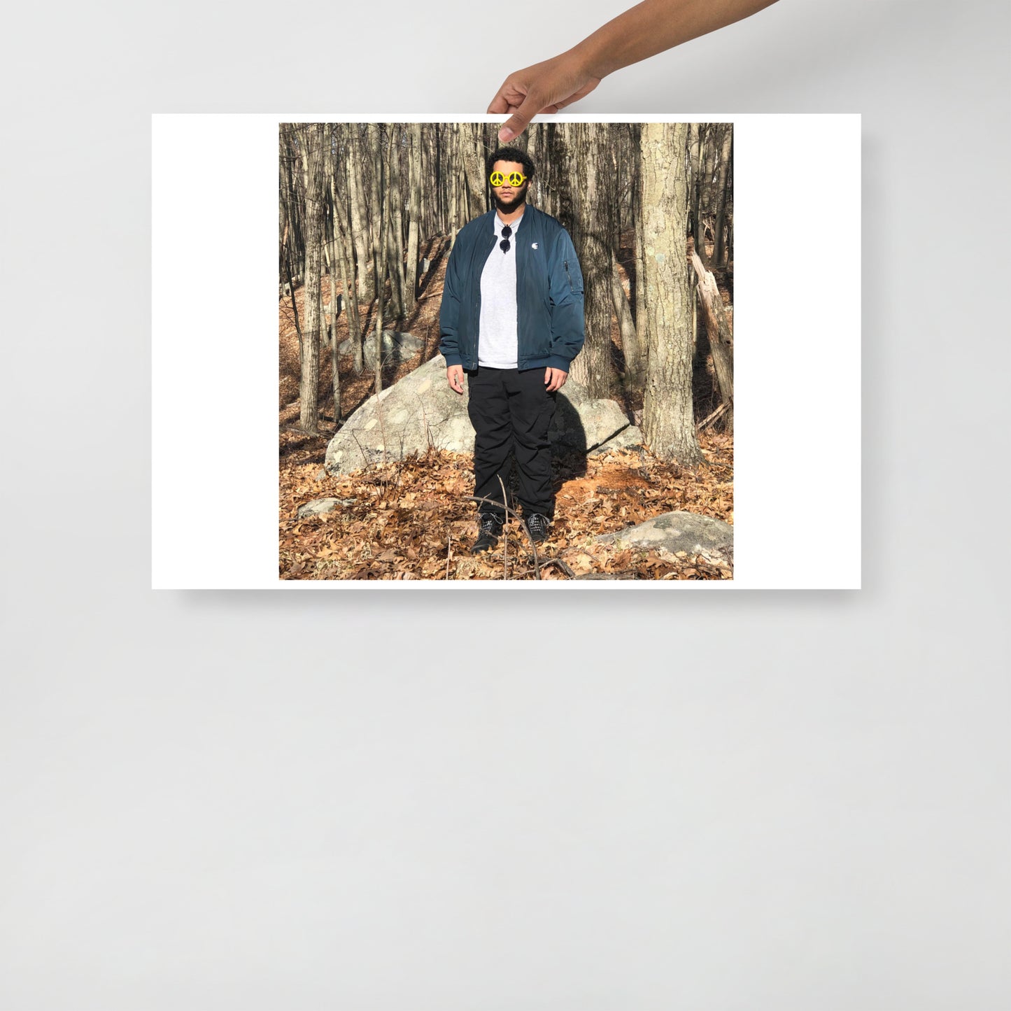 “Ted Vibes, Mourning Person” Poster