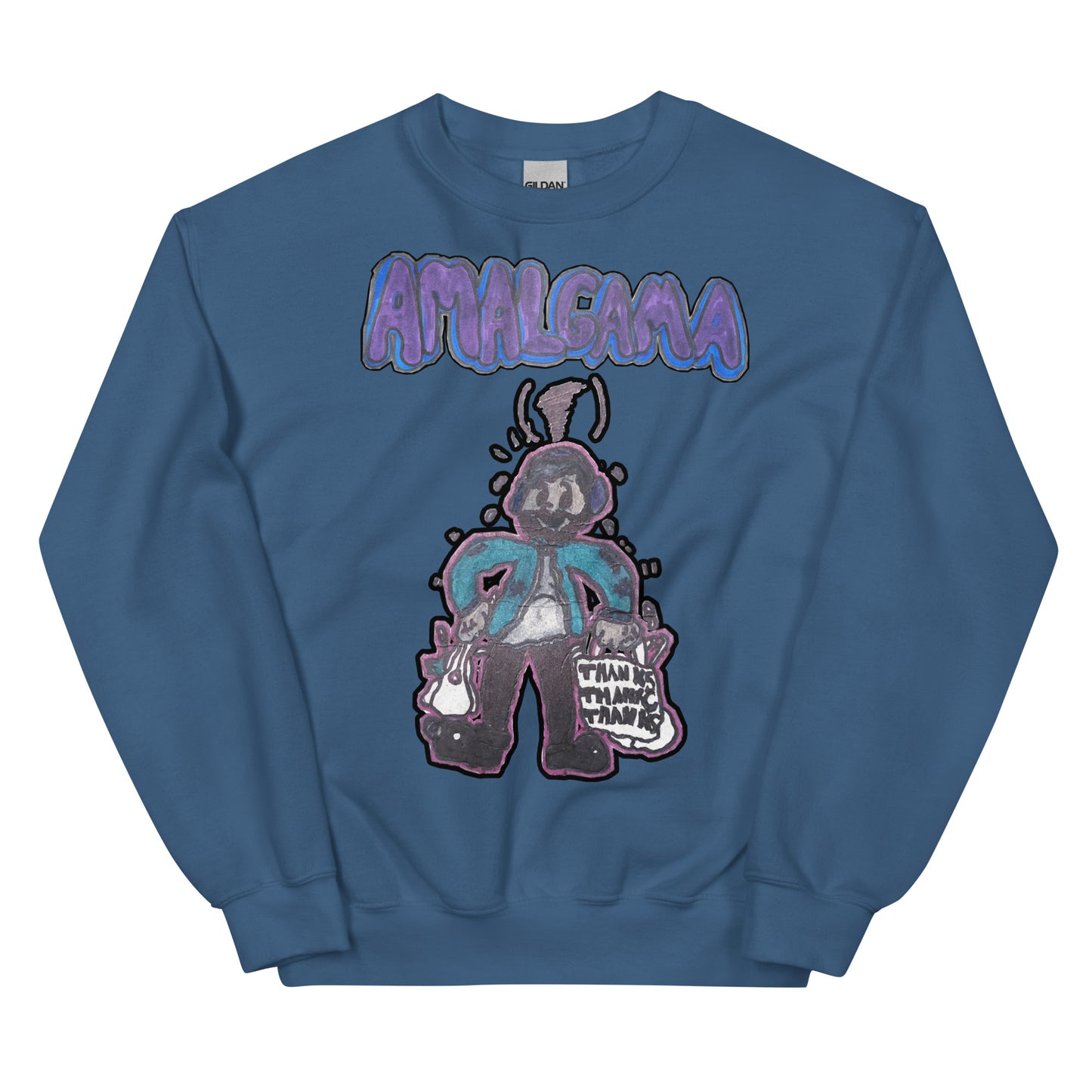 Amalgama Sweatshirt Multi-Colored