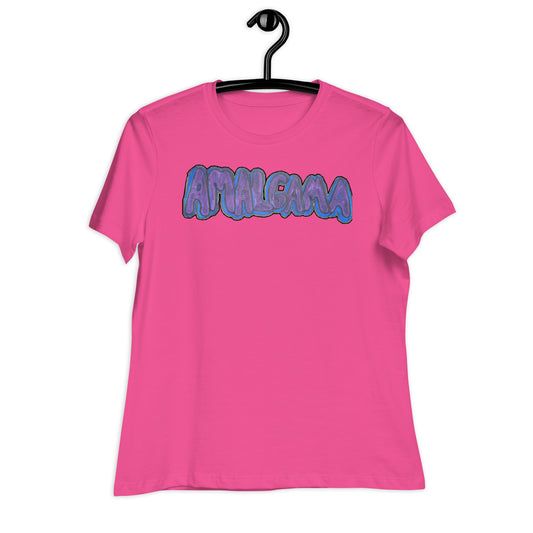 Women's Relaxed Amalgama Graffiti T-Shirt Multi-Colored